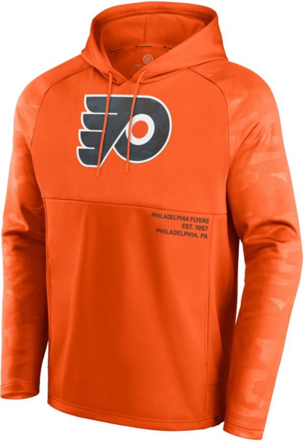 NHL Philadelphia Flyers Shade Defender Orange Pullover Hoodie