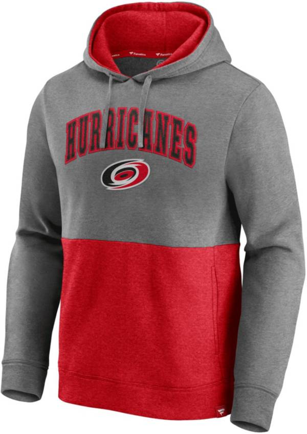 NHL Carolina Hurricanes Block Party Signature Red Pullover Hoodie