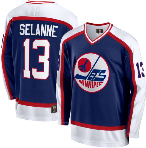 NHL Winnipeg Jets Teemu Selänne #13 Breakaway Vintage Replica Jersey