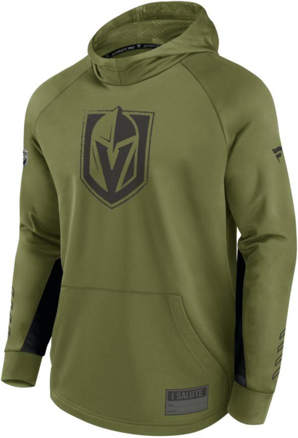 NHL Vegas Golden Knights Authentic Pro Military Green Pullover Hoodie product image