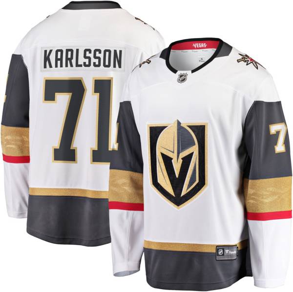 NHL Vegas Golden Knights William Karlsson #71 Breakaway Away Replica Jersey