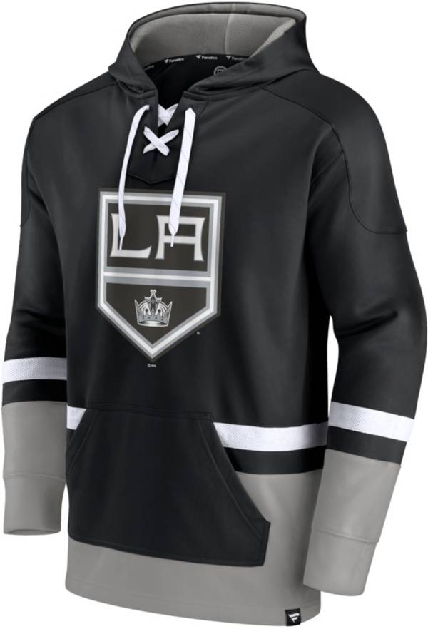 NHL Los Angeles Kings Block Party Power Play Black Pullover Hoodie