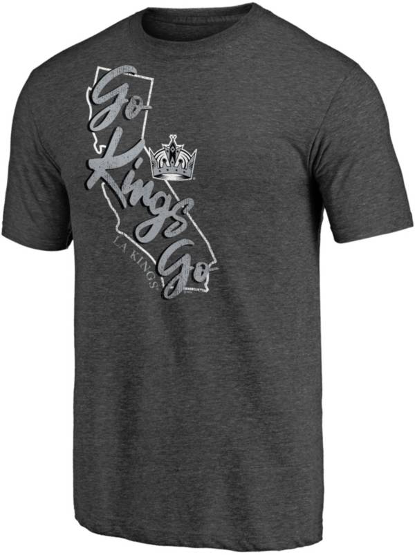 NHL Los Angeles Kings Shoot To Score Grey T-Shirt