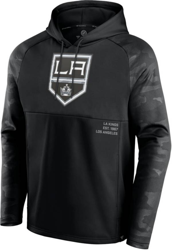 NHL Los Angeles Kings Shade Defender Black Pullover Hoodie