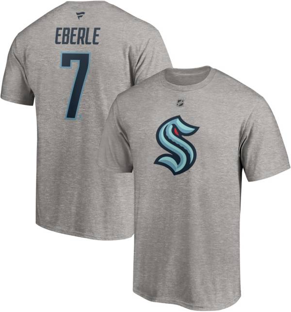 NHL Seattle Kraken Jordan Eberle #7 Grey Player T-Shirt product image