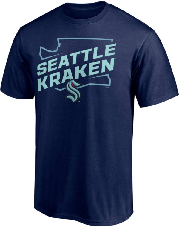 NHL Seattle Kraken Block Party Hometown Navy T-Shirt