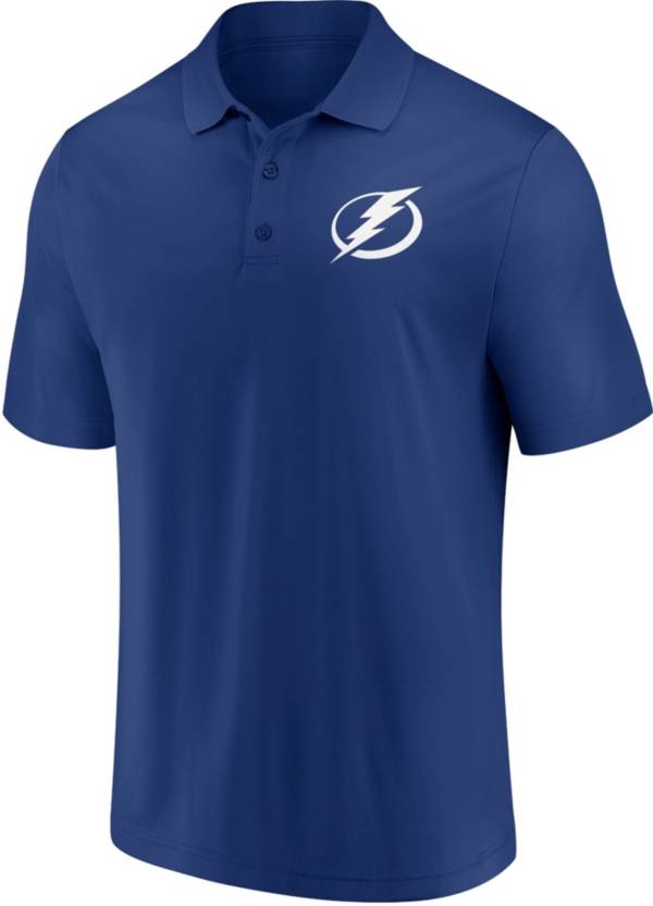 NHL Tampa Bay Lightning Team Blue Polo