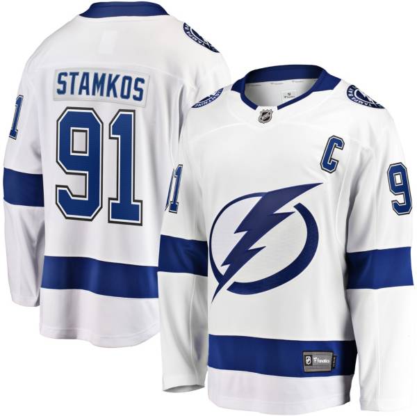 NHL Tampa Bay Lightning Steven Stamkos #91 Breakaway Away Replica Jersey