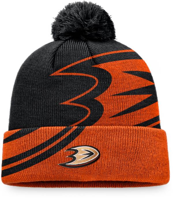 NHL Anaheim Ducks Block Party Cuffed Pom Knit Beanie