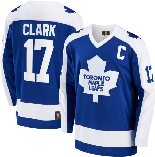 NHL Toronto Maple Leafs Wendel Clark #17 Breakaway Vintage Replica Jersey