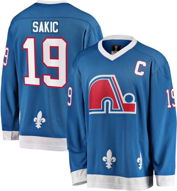 NHL Quebec Nordiques Joe Sakic #19 Breakaway Vintage Replica Jersey product image