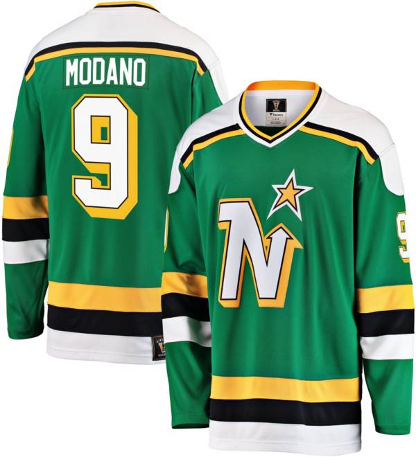 NHL Minnesota North Stars Mike Modano #9 Breakaway Vintage Replica Jersey