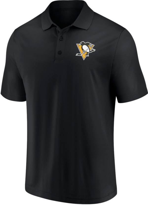 NHL Pittsburgh Penguins Team Black Polo