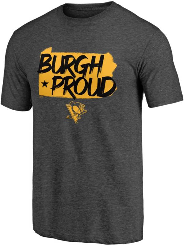 NHL Pittsburgh Penguins Shoot To Score Grey T-Shirt