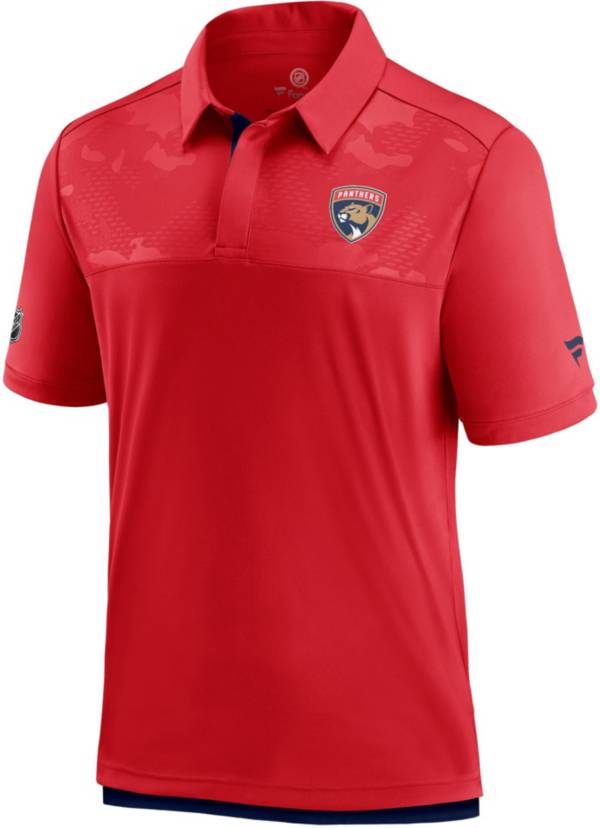 NHL Florida Panthers Authentic Pro Locker Room Navy Polo