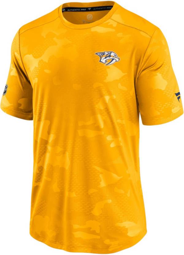 NHL Nashville Predators Authentic Pro Locker Room Camo T-Shirt