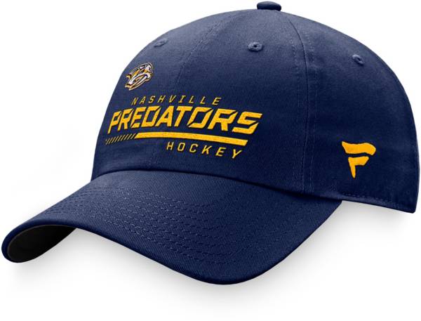 NHL Nashville Predators Authentic Pro Locker Room Unstructured Adjustable Hat