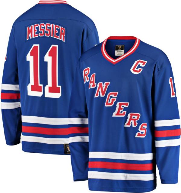 NHL New York Rangers Mark Messier #11 Breakaway Vintage Replica Jersey