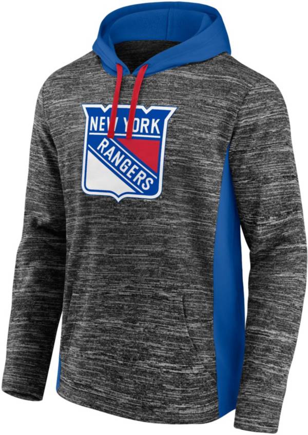 NHL New York Rangers Chiller Charcoal Pullover Hoodie