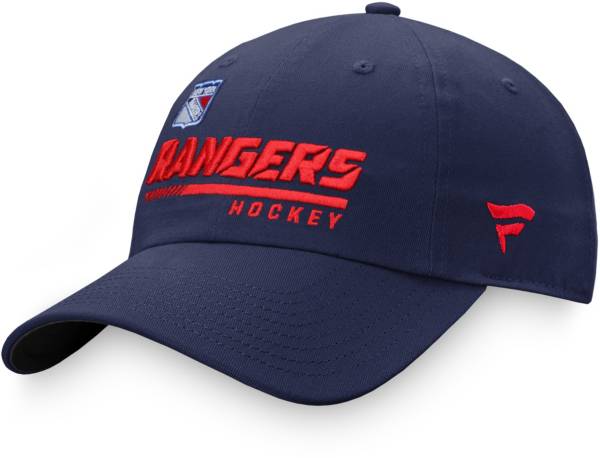 NHL New York Rangers Authentic Pro Locker Room Unstructured Adjustable Hat