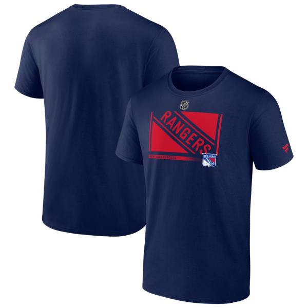 NHL New York Rangers Secondary Authentic Pro Navy T-Shirt product image