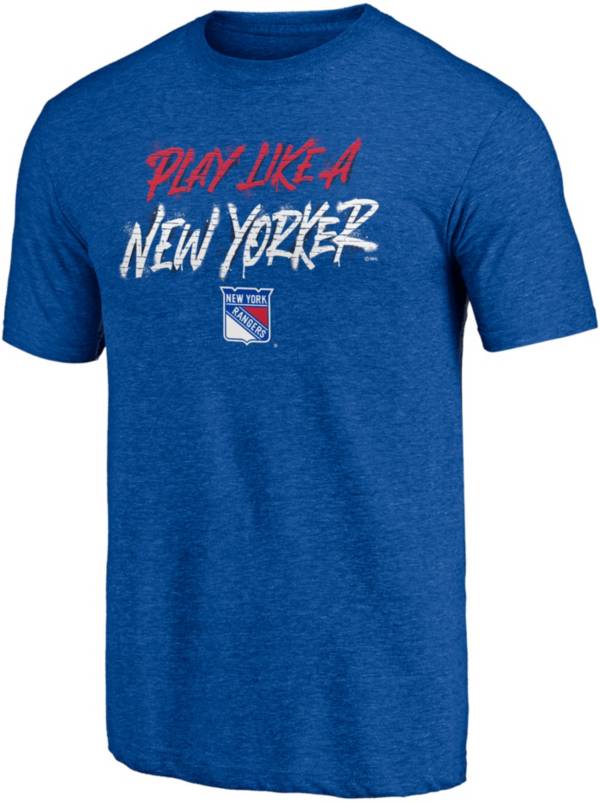 NHL New York Rangers Shoot To Score Blue T-Shirt