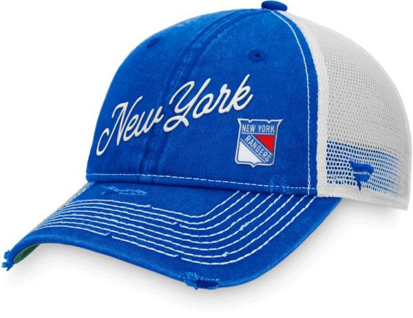 NHL New York Rangers Sports Resort Adjustable Trucker Hat