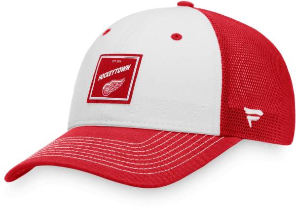 NHL Detroit Red Wings Block Party Adjustable Trucker Hat