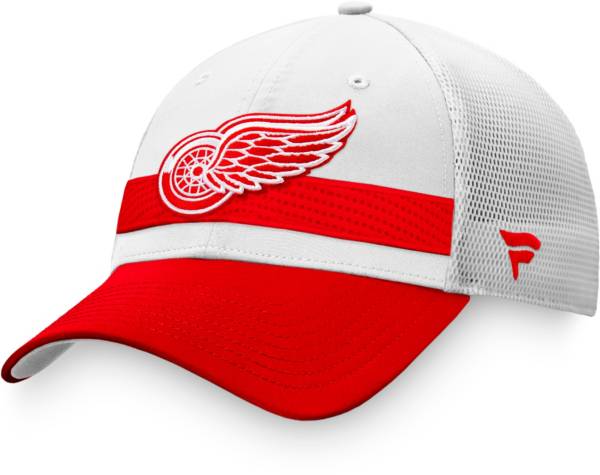 NHL Detroit Red Wings Authentic Pro Adjustable Trucker Hat