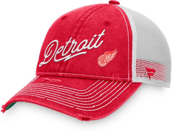 NHL Detroit Red Wings Sports Resort Adjustable Trucker Hat