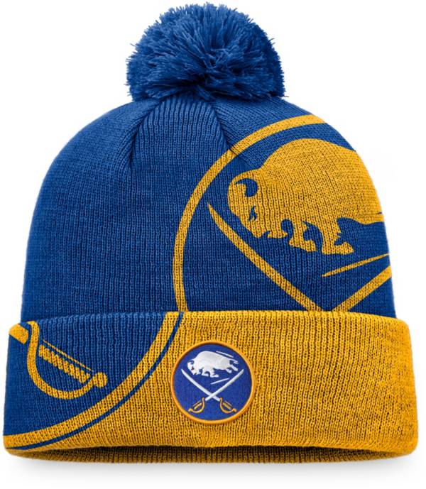 NHL Buffalo Sabres Block Party Cuffed Pom Knit Beanie