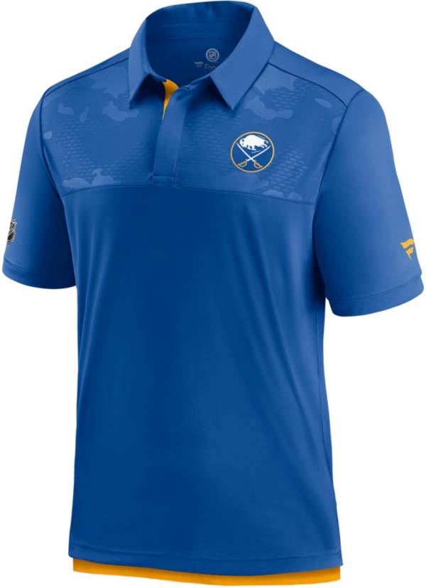 NHL Buffalo Sabres Authentic Pro Locker Room Royal Polo