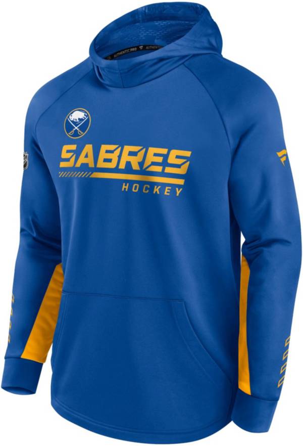 NHL Buffalo Sabres Authentic Pro Locker Room Royal Pullover Hoodie