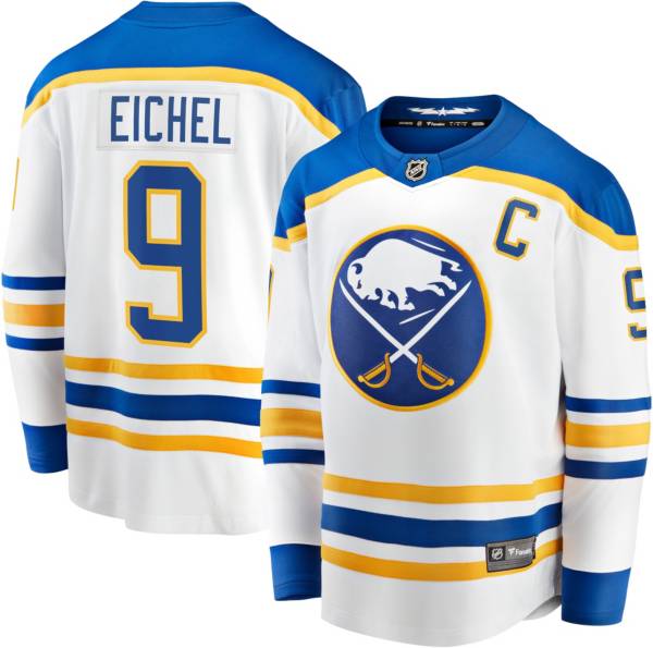 NHL Buffalo Sabres Jack Eichel #9 Breakaway Away Replica Jersey