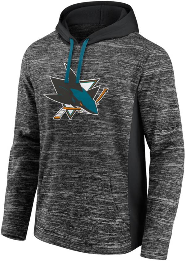 NHL San Jose Sharks Chiller Charcoal Pullover Hoodie