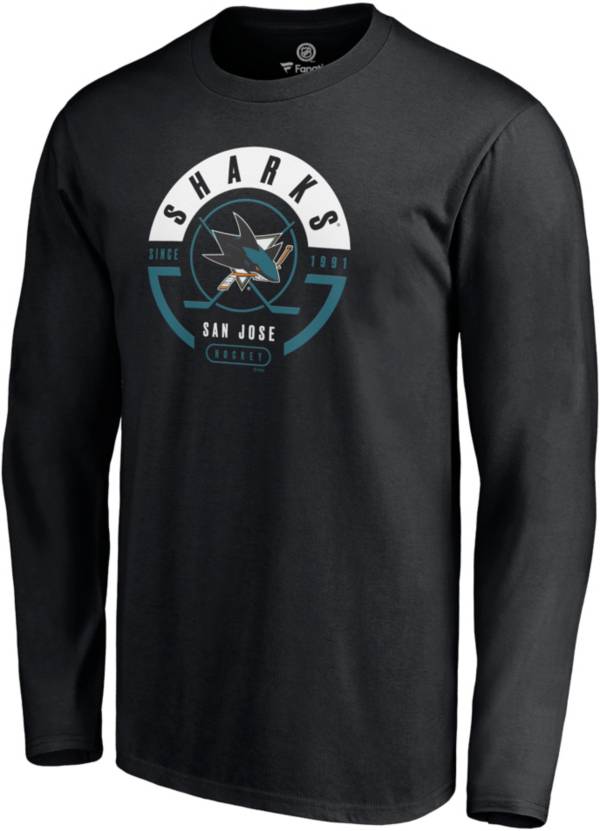 NHL San Jose Sharks Change Black T-Shirt