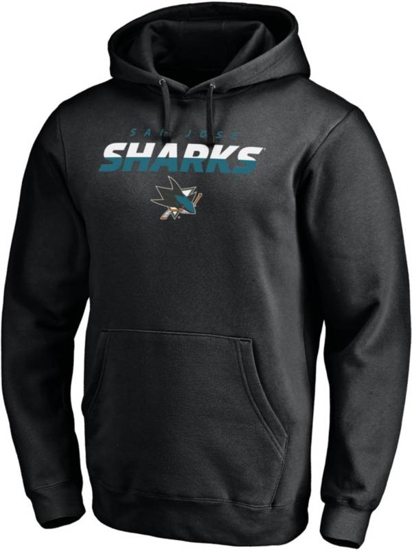 NHL San Jose Sharks Block Party Elevate Play Black Pullover Hoodie