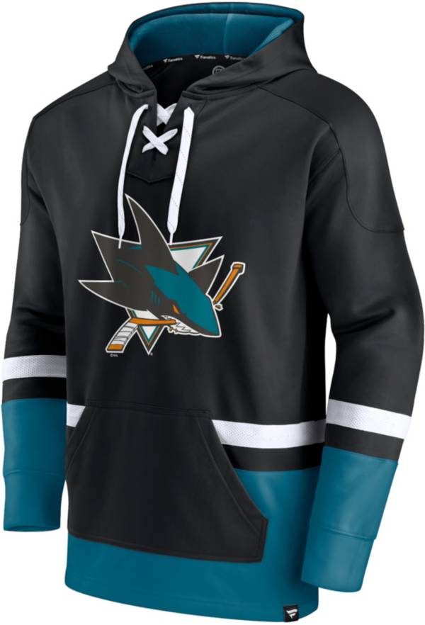 NHL San Jose Sharks Block Party Power Play Black Pullover Hoodie