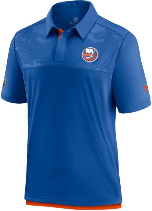 NHL New York Islanders Authentic Pro Locker Room Royal Polo