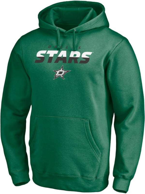 NHL Dallas Stars Block Party Elevate Play Green Pullover Hoodie