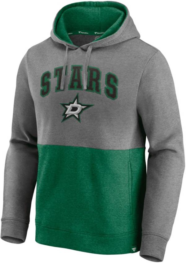 NHL Dallas Stars Block Party Signature Green Pullover Hoodie