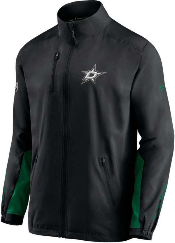 NHL Dallas Stars Authentic Pro Locker Room Rink Black Full-Zip Jacket