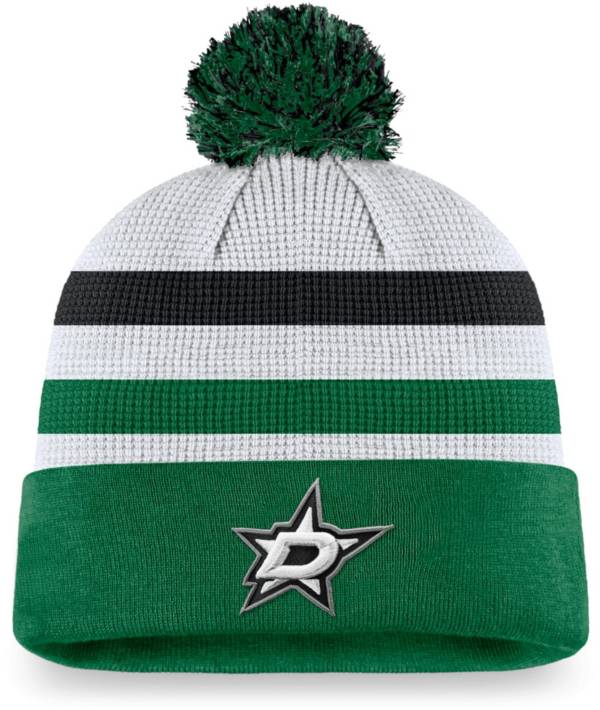 NHL Dallas Stars Authentic Pro Jersey Pom Knit Beanie