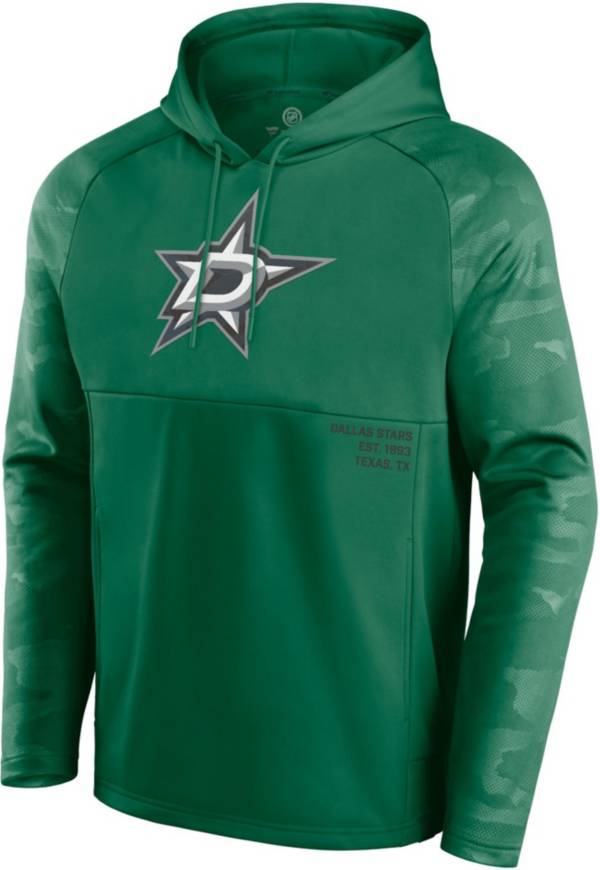 NHL Dallas Stars Shade Defender Green Pullover Hoodie