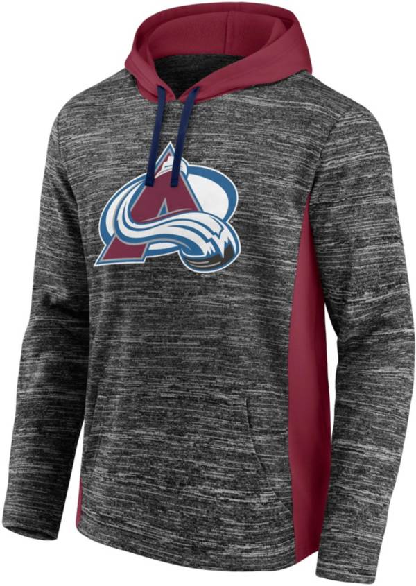 NHL Colorado Avalanche Chiller Charcoal Pullover Hoodie