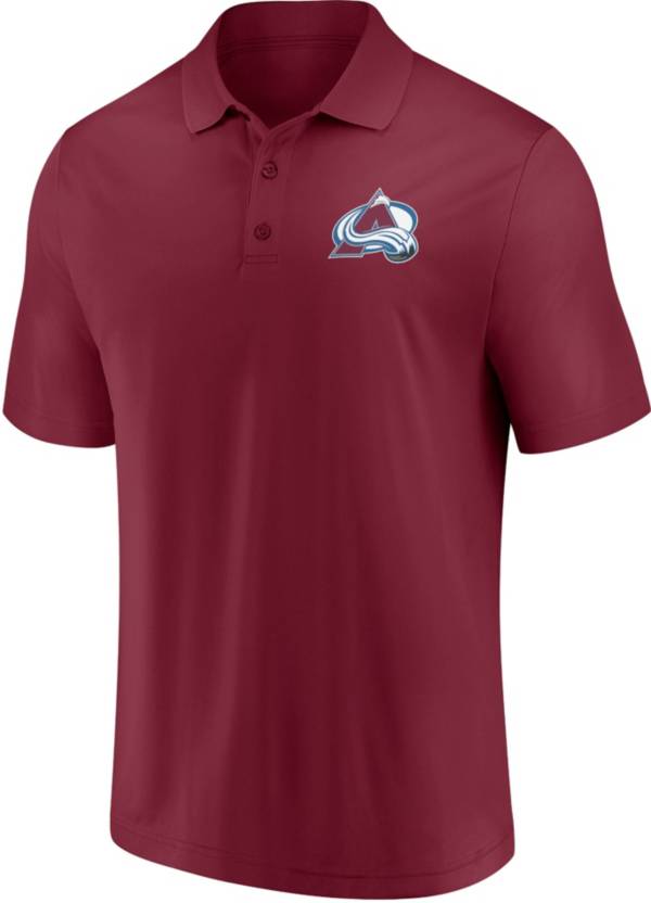 NHL Colorado Avalanche Team Black Polo