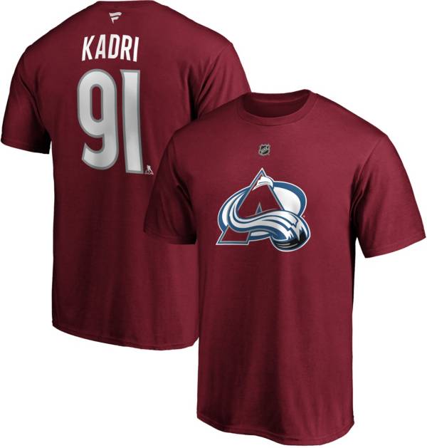 NHL Men's Colorado Avalanche Nazem Kadri #91 Red Player T-Shirt