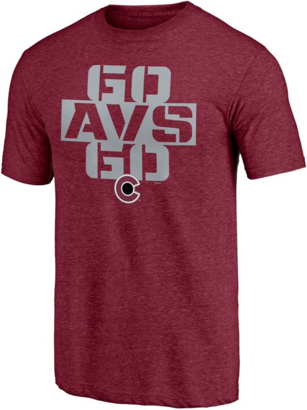 NHL Colorado Avalanche Shoot To Score Red T-Shirt