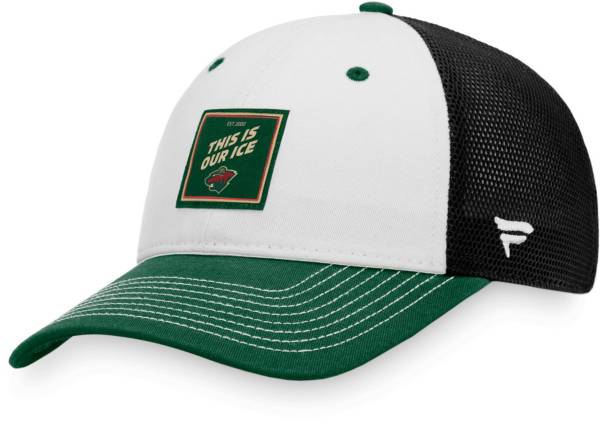 NHL Minnesota Wild Block Party Adjustable Trucker Hat