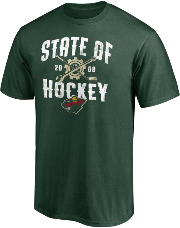 NHL Minnesota Wild Block Party Hometown Green T-Shirt